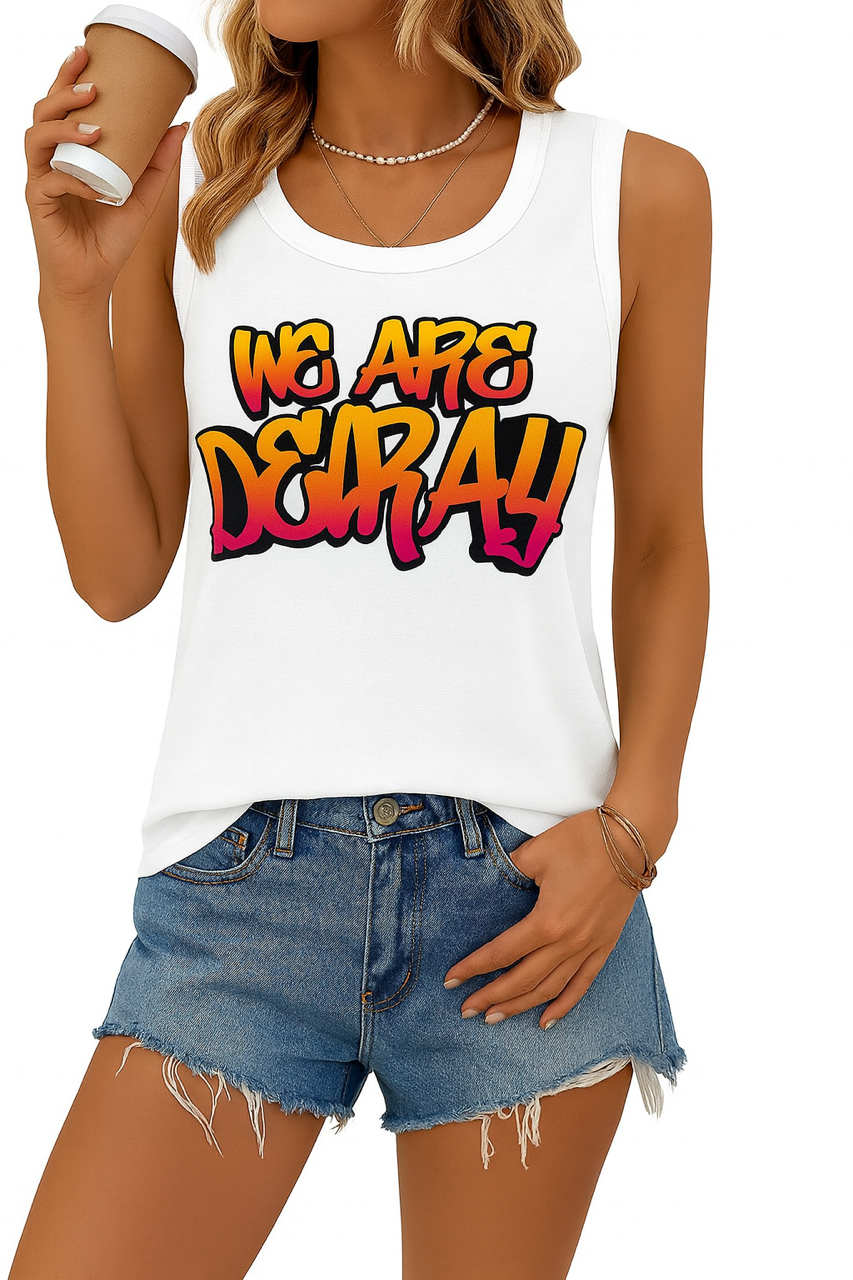 We Are Delray Tank (ladies fit)
