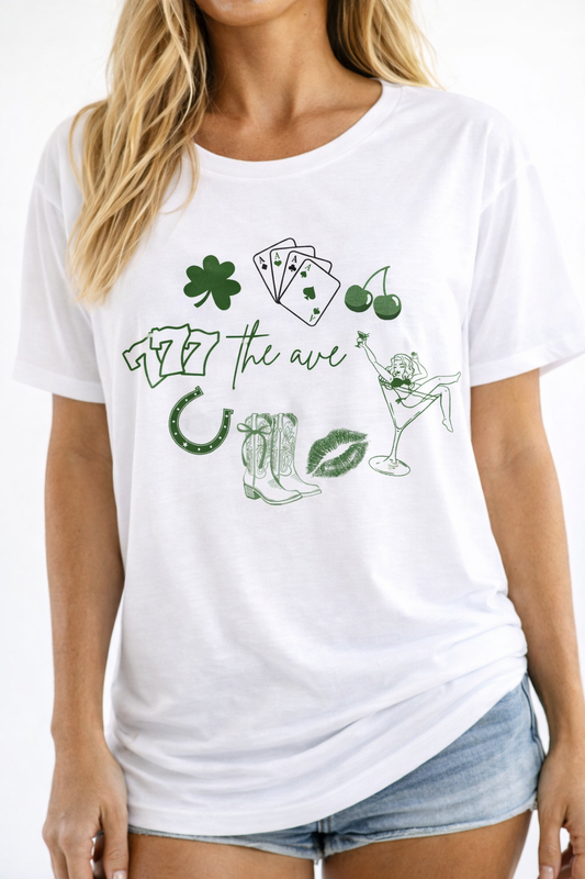 Lucky The Ave Tee ☘️